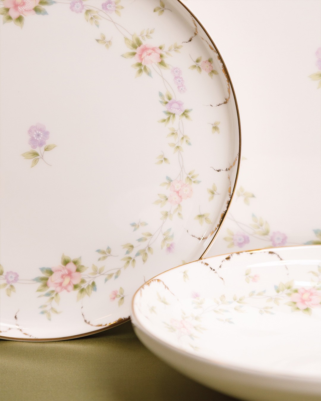Sky Collection - Maxx Doria Sky Peony 12 Kişilik 60 Parça Yemek Takımı