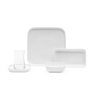 Maxx Doria Vega Pure 6 Kişilik 24 Parça Kahvaltı Takımı 