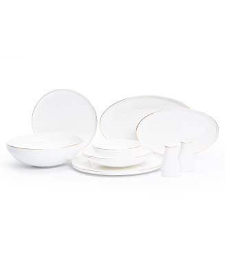 Maxx Doria Sky Gold 12 Kişilik 58 Parça Yemek Takımı