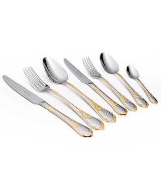 Maxx Doria Athens G Decorated 6 Kişilik 42 Parça Çatal Kaşık Bıçak Takımı 