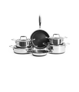 Maxx Doria Steel Fusion Mirror 10 Parça Tencere Takımı 