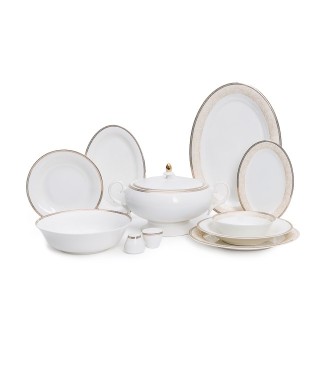 Maxx Doria Palace Golden Paisley 12 Kişilik 60 Parça Yemek Takımı 
