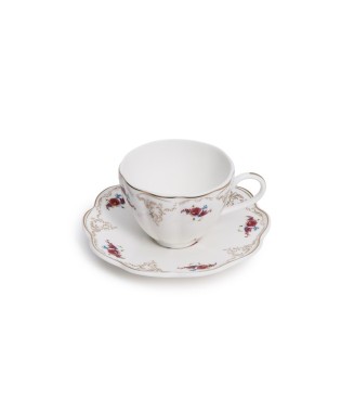 Maxx Doria Garden Collection Florin 6 Kişilik 12 Parça Kahve Fincan Takımı 