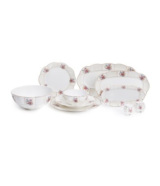 Maxx Doria Garden Collection Bruxa 12 Kişilik 58 Parça Yemek Takımı 