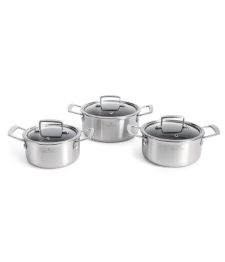Maxx Doria Steel Fusion Jr 6 Parça Tencere Takımı 