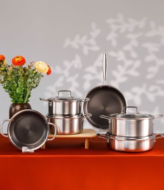 Maxx Doria Steel Fusion 10 Parça Tencere Takımı