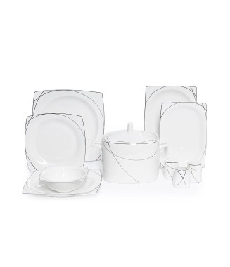 Maxx Doria Vega Lines 12 Kişilik 60 Parça Yemek Takımı