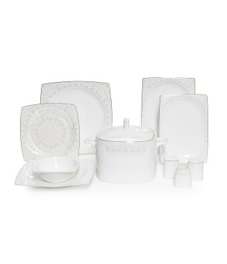 Maxx Doria Vega Daisy 12 Kişilik 60 Parça Yemek Takımı