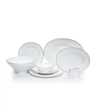 Maxx Doria Moon Platinum 12  Kişilik 58 Parça Yemek Takımı