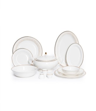 Maxx Doria Palace Collection Golden Paisley 12 Kişilik 72 Parça Yemek Takımı
