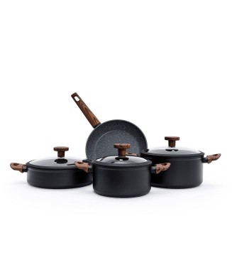 Maxx Doria Grastone 7 Parça Tencere Seti