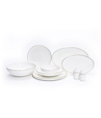 Maxx Doria Sky Gold 12 Kişilik 58 Parça Yemek Takımı