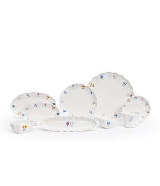 Maxx Doria Flower Bouquet 6 Kişilik 29 Parça Kahvaltı Takımı