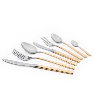 Maxx Doria Ivy Gold 12 Kişilik 84 Parça Çatal Kaşık Bıçak Takımı