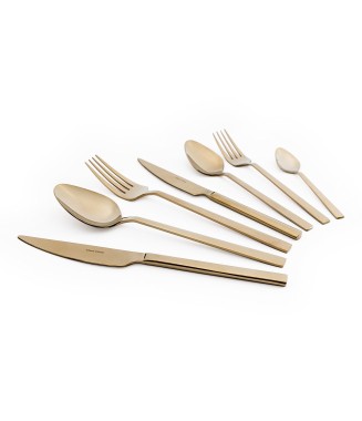 Maxx Doria Rigel Rose Gold 12 Kişilik 84 Parça Çatal Kaşık Bıçak Takımı