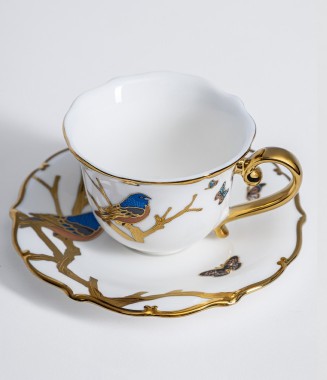 Maxx Doria Majestic Serenade 6 Kişilik 12 Parça Kahve Fincan Takımı 