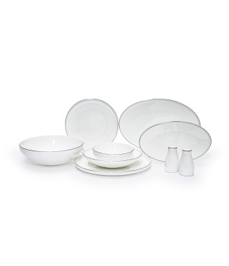 Maxx Doria Sky Platinum 12 Kişilik 58 Parça Yemek Takımı