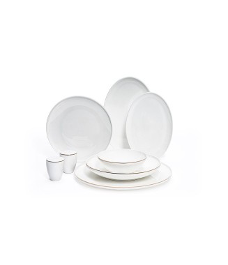 Maxx Doria Rosa Gold 12 Kişilik 58 Parça Yemek Takımı 