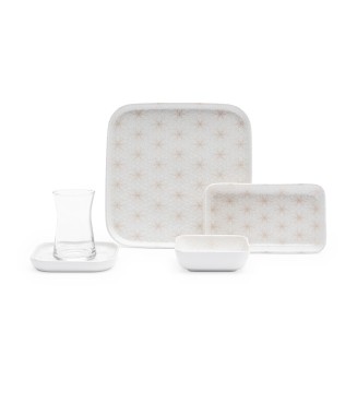 Maxx Doria Vega Stara 6 Kişilik 24 Parça Kahvaltı Takımı 