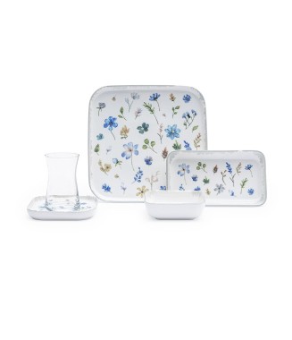 Maxx Doria Vega Meadow 6 Kişilik 24 Parça Kahvaltı Takımı 