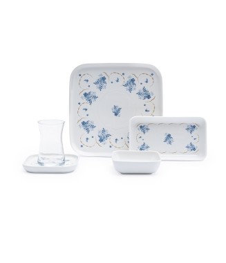 Maxx Doria Vega Flaxa 6 Kişilik 24 Parça Kahvaltı Takımı 